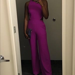 Cut out side jumpsuit